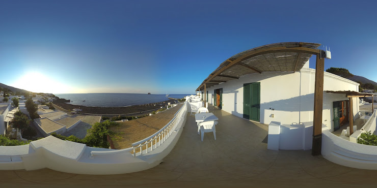 Street View et 360° hôtels Hotel Miramare 98050 Stromboli