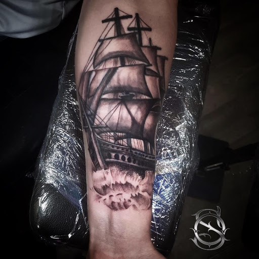 Explore blade runner tattoo ideas, creative tattoo ideas in Garland, available at Rock Ink Tattoos