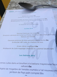 Restaurant français Julie dans la cuisine à L'Aiguillon-la-Presqu'île (la carte)