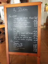 Menu du Le Relais du Vigneron à Diusse