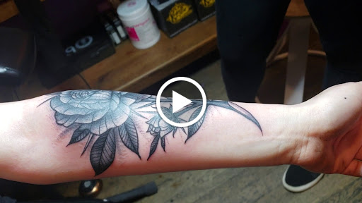 Explore cool face tattoo ideas, creative tattoo ideas in Dayton, available at Truth and Triumph Tattoo