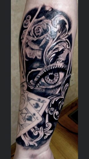 Explore tattoo ideas forearm male, creative tattoo ideas in Greensburg, available at House of Ink Inc.