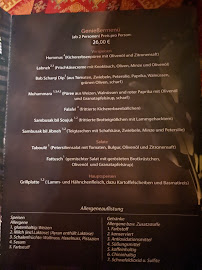 Bab Scharqi à Chemnitz menu