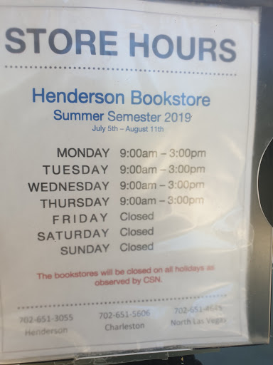 Book Store «Henderson Bookstore», reviews and photos, 700 College Dr, Henderson, NV 89002, USA