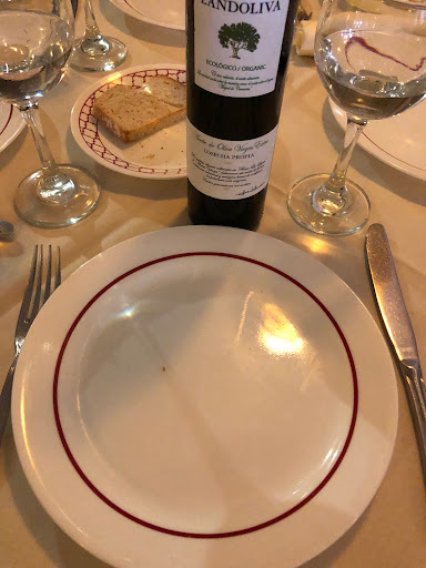 Bread and olive oil 