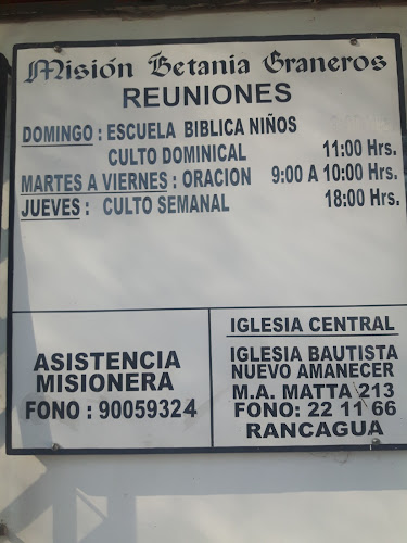 Misión Bautista Betania - Iglesia