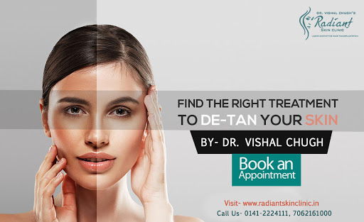 Dr. Vishal Chugh (Radiant Skin Clinic) Best Dermatologist & Skin Specialist in Jaipur, Acne Treatment in Jaipur, botox treatment in jaipur, Laser Hair Reduction Treatment in Jaipur, Hair Transplantation in Jaipur, hydrafacial treatment in jaipur