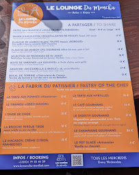 Menu / carte de Restaurant Le Monchu Méribel à Meribel