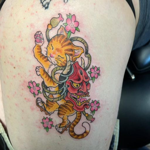 Explore jasmine tattoo ideas, creative tattoo ideas in Jackson, available at Inkk Culture Tattoo