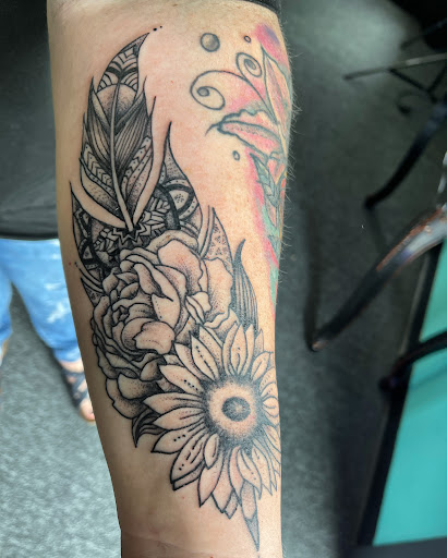 Explore post malone tattoo ideas, creative tattoo ideas in Fort Oglethorpe, available at The Helm Tattoo & Piercing