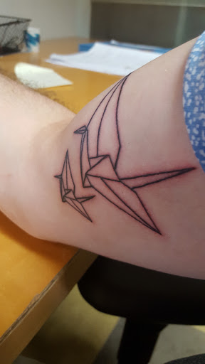 Explore death tattoos ideas, creative tattoo ideas in Wayne, available at Shotsies Tattoo