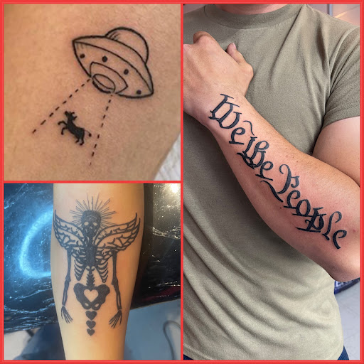 Explore tattoo ideas on inner arm, creative tattoo ideas in El Paso, available at Pumping Ink Tattoo Parlor