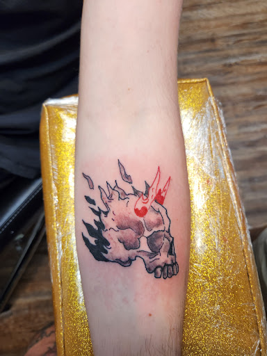 Explore mens forearm tattoo ideas, creative tattoo ideas in Mesa, available at Ranger Tattoo & Piercing