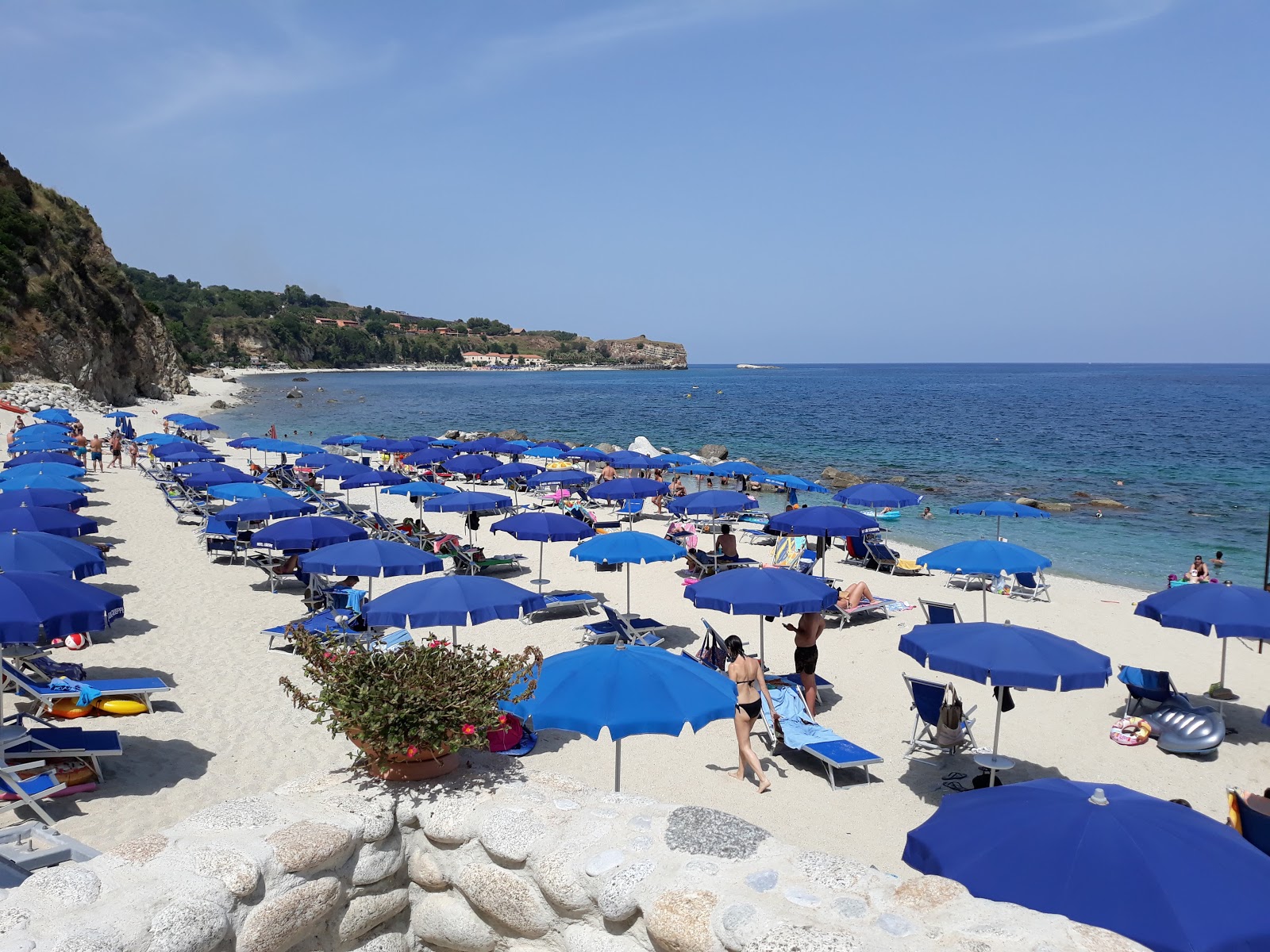Foto di Spiaggia dell'Hotel San Giuseppe con molto pulito livello di pulizia