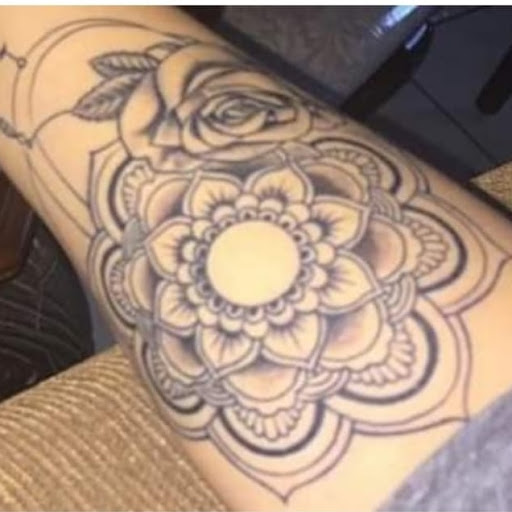 Explore religious chest tattoo ideas, creative tattoo ideas in Hialeah, available at Allstar Tattoo & Body piercing