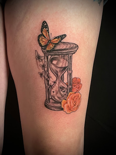 Explore rip neck tattoo ideas, creative tattoo ideas in Council Bluffs, available at Lil Bros Tattoo