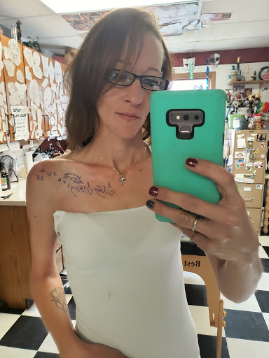 Explore chicano art tattoo ideas, creative tattoo ideas in Fort Madison, available at FM Ink (Open By Appt.)