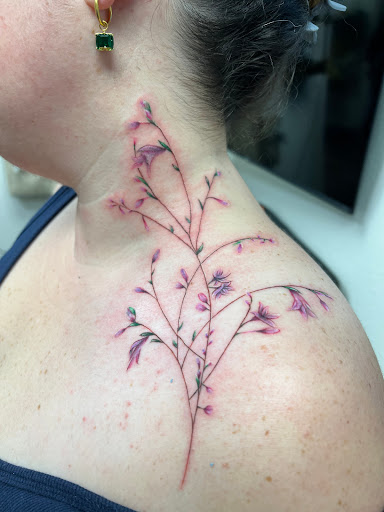 Explore gun tattoo ideas for men, creative tattoo ideas in Vancouver, available at Headstrong Tattoo Studio & Piercing