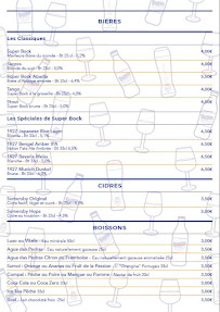 Restaurant portugais Nossa Churrasqueira Paris 5 à Paris (la carte)