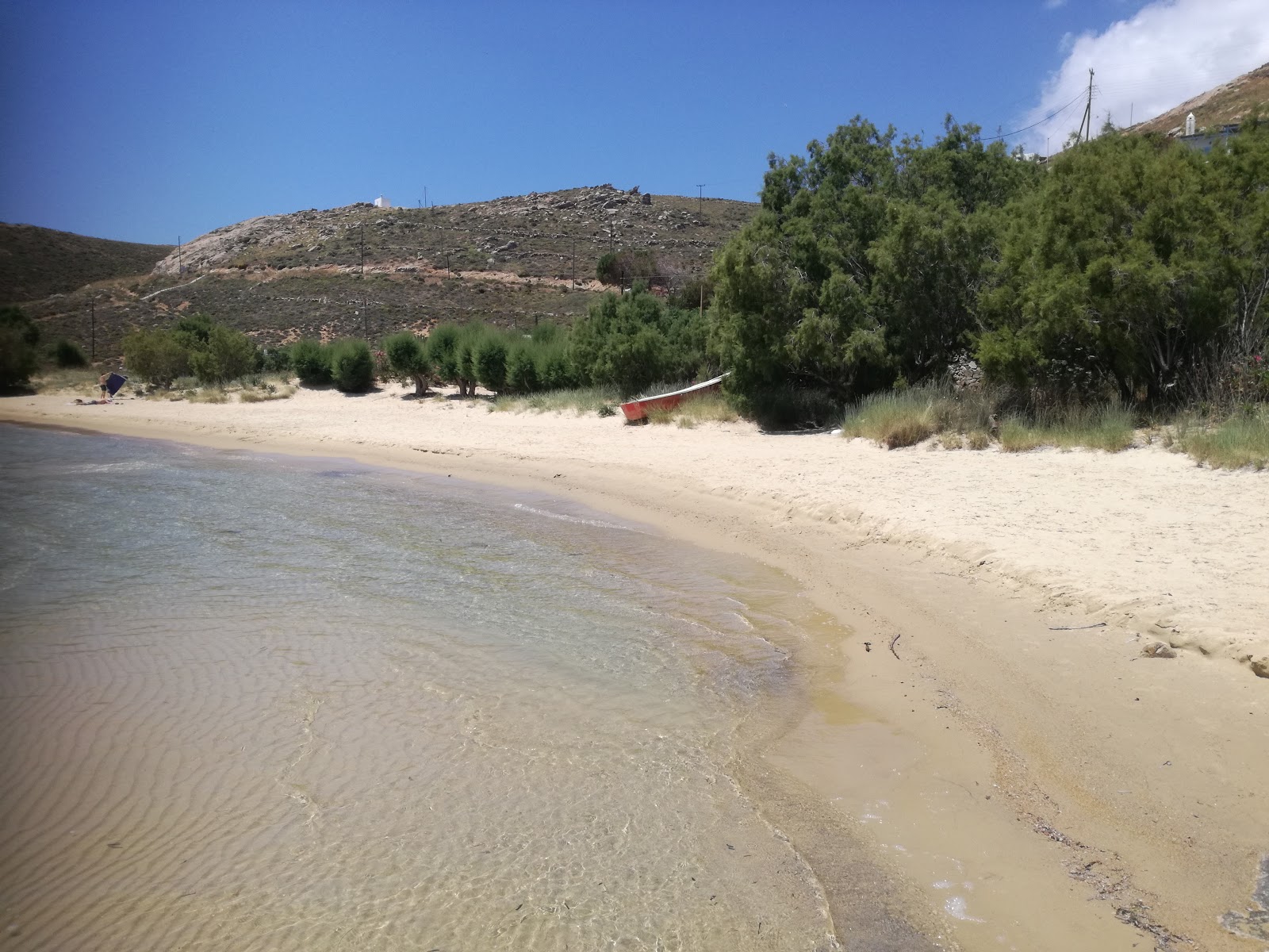 Fotografija Plaža Psili Ammos z visok stopnjo čistoče