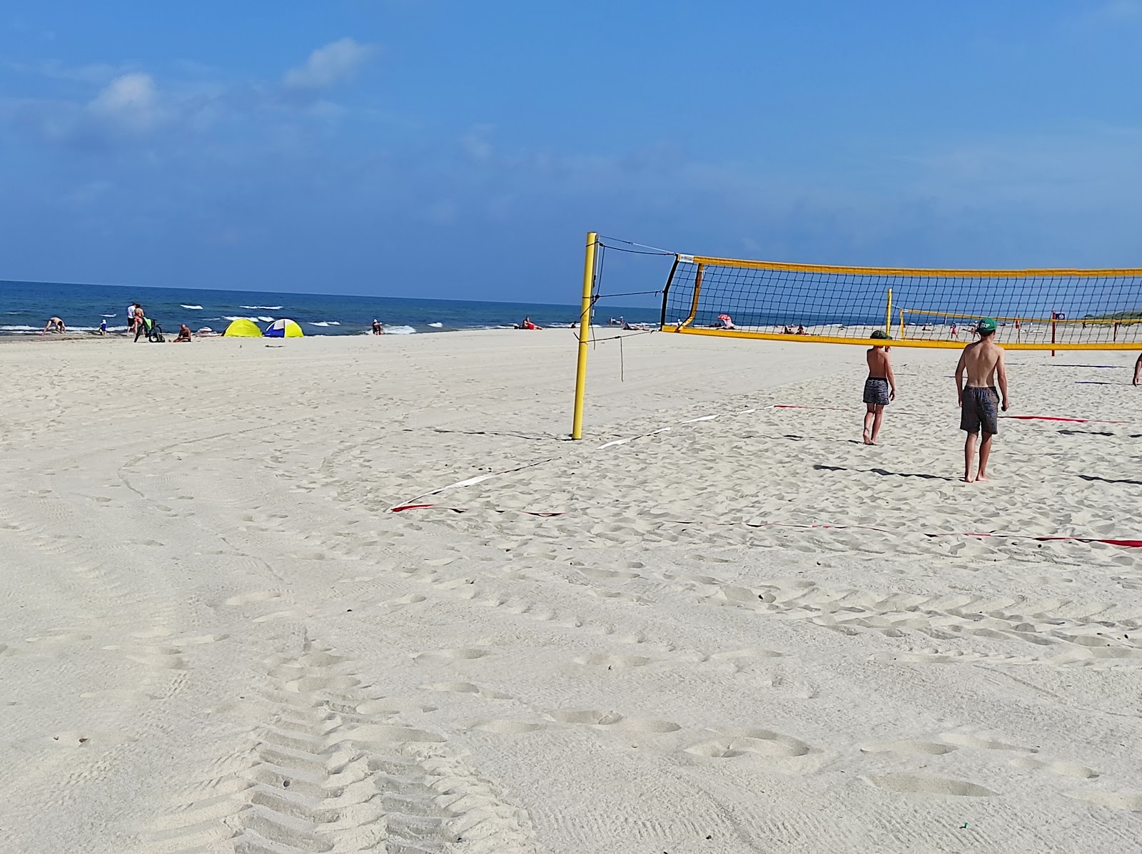 Foto av Nida II Beach och bosättningen