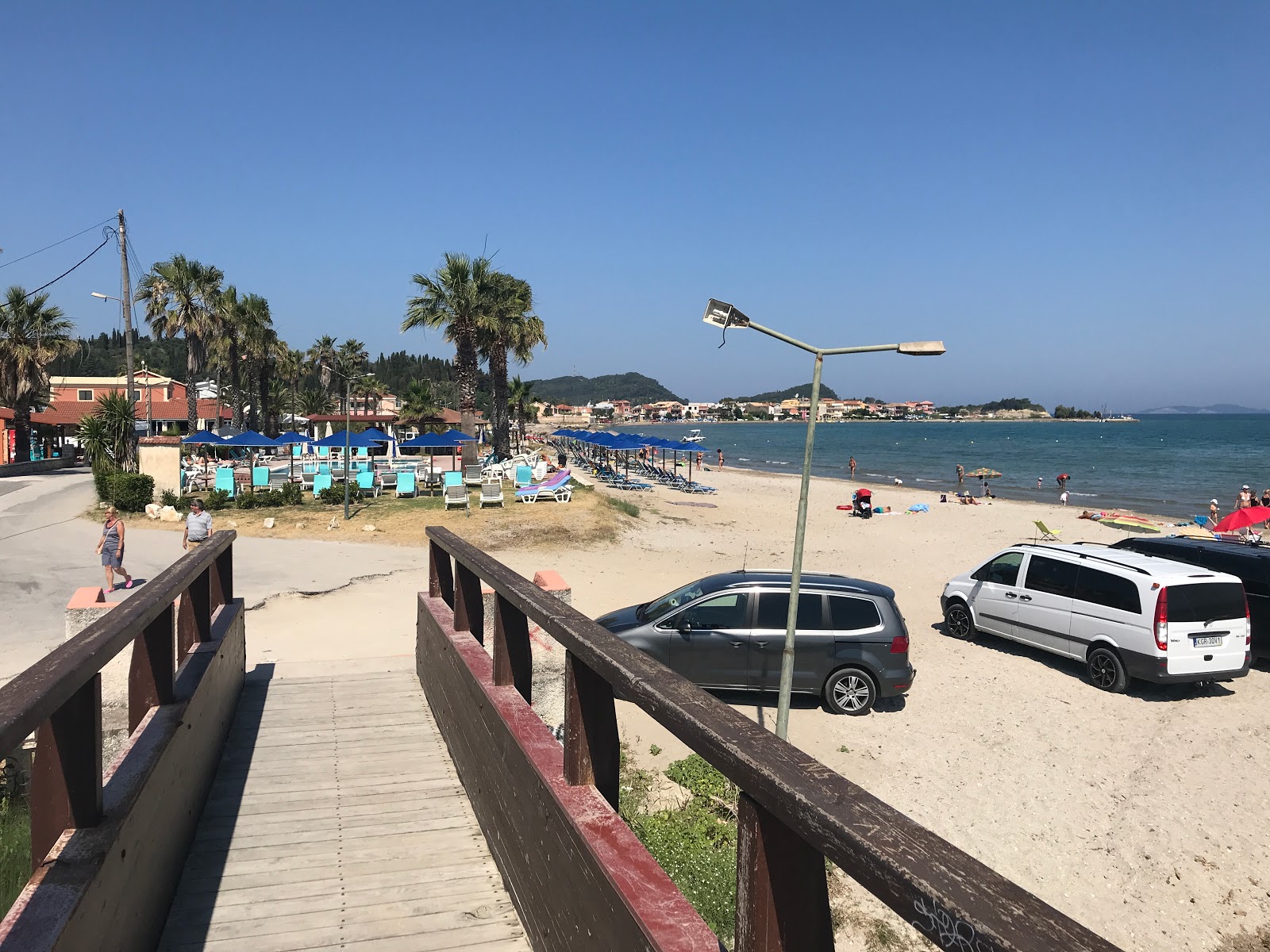 Foto di Sidari beach area del resort sulla spiaggia