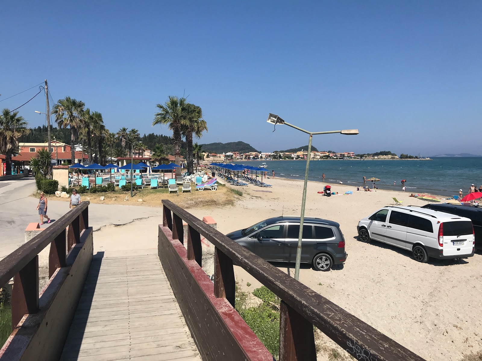 Sidari beach的照片 部分重新排序区域