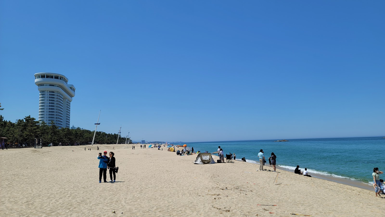 Gyeongpo Beach'in fotoğrafı çok temiz temizlik seviyesi ile