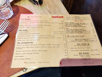 Restaurant français Madéluce à Aix-les-Bains (le menu)