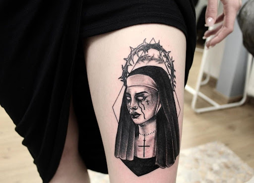 Explore inner peace tattoo ideas, creative tattoo ideas in Lewes, available at Ancient Art Tattoo & Piercing Studio