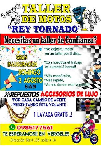 TALLER DE MOTO REY TORNADO 🏍️🌪️ - Guayaquil