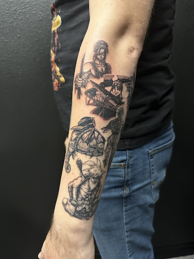 Explore tattoo ideas for nephew, creative tattoo ideas in Merrillville, available at Sacred Moon Private Tattoo Studio