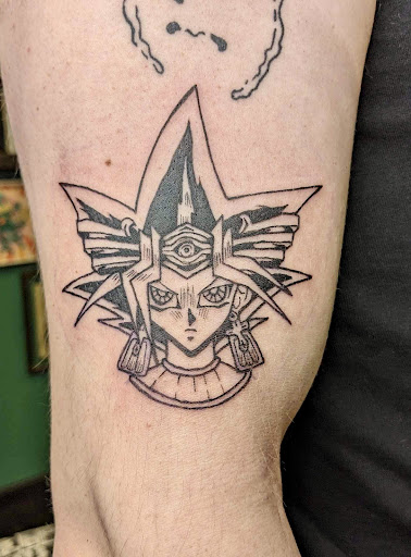 Explore tattoo ideas for back shoulder, creative tattoo ideas in Spartanburg, available at The Gallery Tattoo Shop Spartanburg