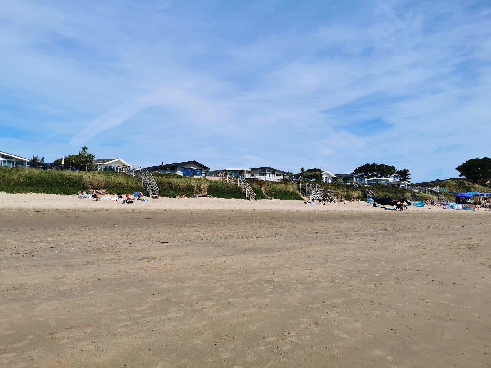 Photo de Quarry beach avec l'eau cristalline de surface