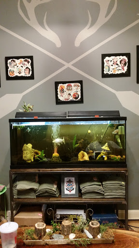 Explore bourbon tattoo ideas, creative tattoo ideas in Philadelphia, available at Hunter Gatherer Tattoo