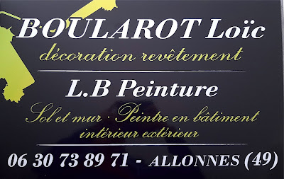 Loic Boularot peinture à Allonnes