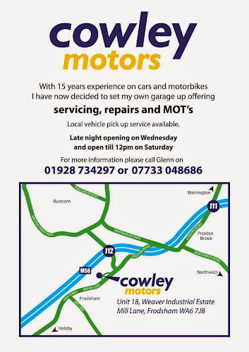 Cowley Motors - Warrington