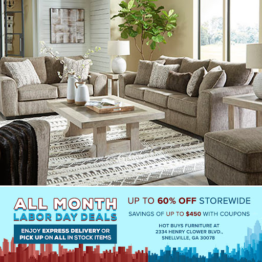 Furniture Store «Hot Buys Furniture», reviews and photos, 2334 Henry Clower Blvd SW, Snellville, GA 30078, USA