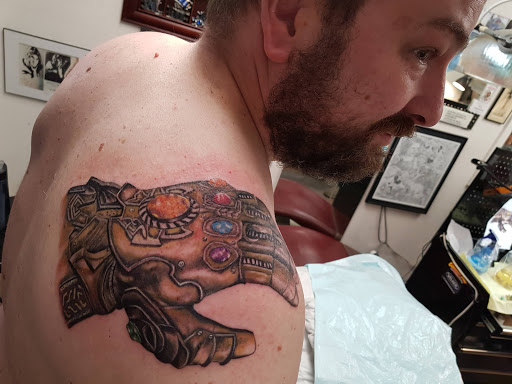 Explore tattoos sleeves ideas for guys, creative tattoo ideas in Green Bay, available at Tattoos By Rick Quality Custom Tattooing