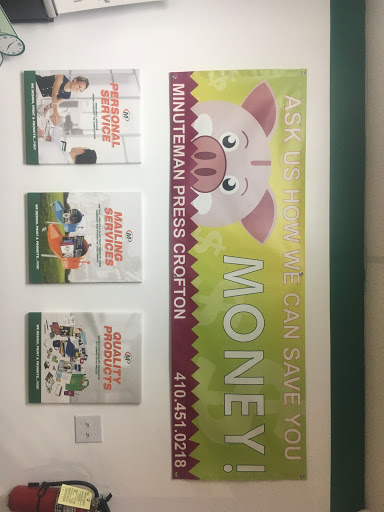 Commercial Printer «Minuteman Press Crofton», reviews and photos, 2217 Defense Hwy, Crofton, MD 21114, USA