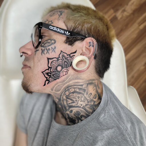 Explore cf tattoo ideas, creative tattoo ideas in Albuquerque, available at Albuquerque Ink tattoo College Plaza