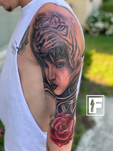 Explore avatar tattoo ideas, creative tattoo ideas in Hammond, available at Famous Ink, Inc.