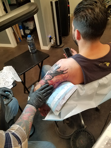 Explore matching father daughter tattoos ideas, creative tattoo ideas in Sacramento, available at Reclamare Gallery & Custom