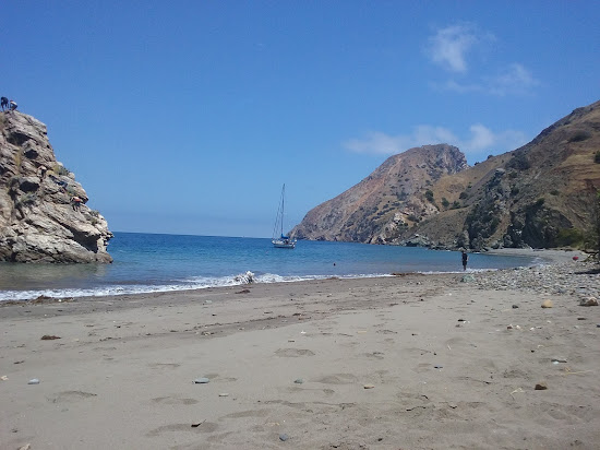 Cabrillo Harbor beach