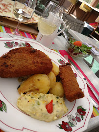 Escalope panée du Restaurant de spécialités alsaciennes La Halle aux Blés à Obernai - n°15