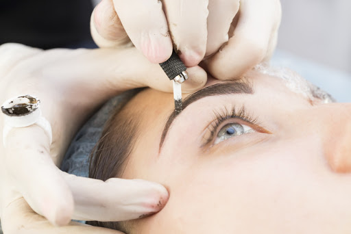 Eyebrow Microblading & permanent makeup tattooing at Julie's babe cave in Corona ca