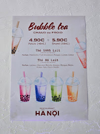 Restaurant vietnamien Restaurant Hanoï à Vitré - menu / carte