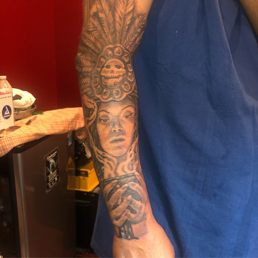Explore air force tattoo ideas, creative tattoo ideas in Houston, available at Sintown Tattoo Studio