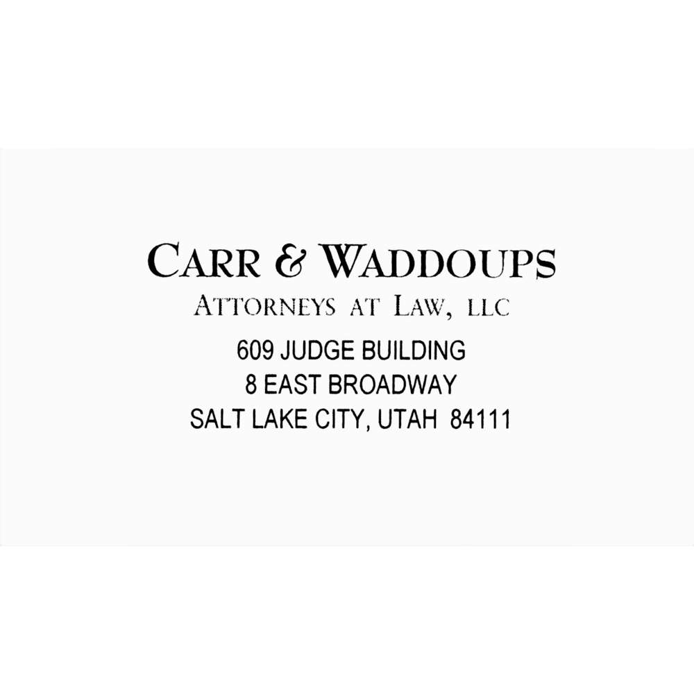 Carr & Waddoups 84111
