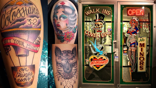 Tattoo Shop «Fortune Brothers Tattoo Co.», reviews and photos, 918 Oblate Dr, San Antonio, TX 78216, USA